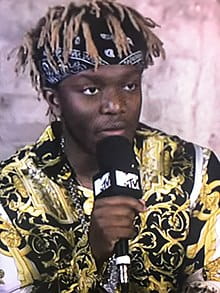 Better known as KSI, his YouTube... 